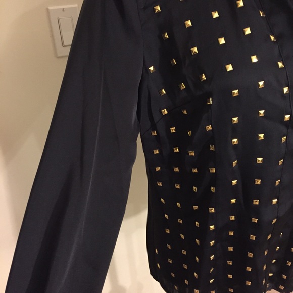 MICHAEL KORS - Button Down Shirt w/studs (M) ~ NWT - Picture 4 of 7